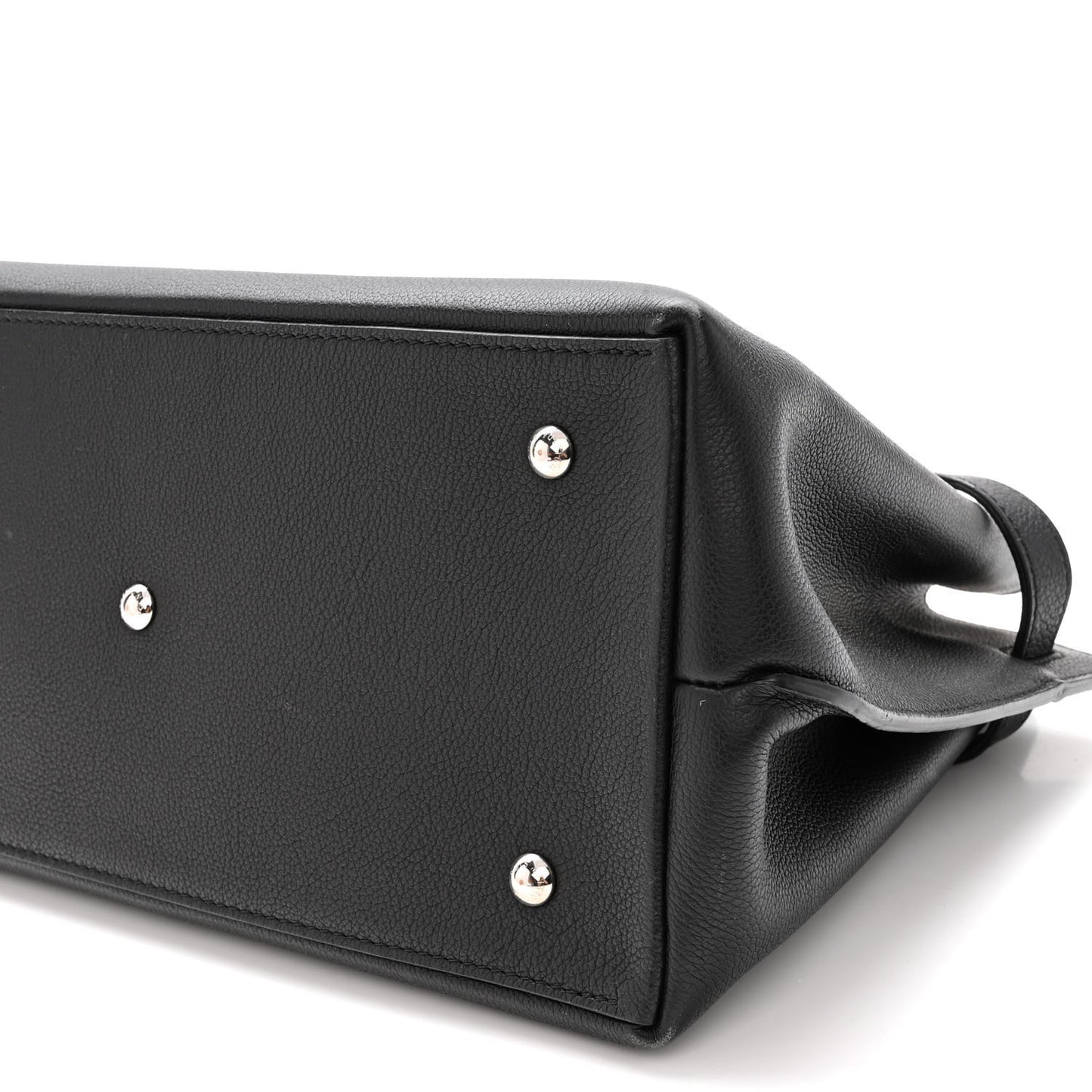 LOUIS VUITTON Calfskin Lockme Day Black