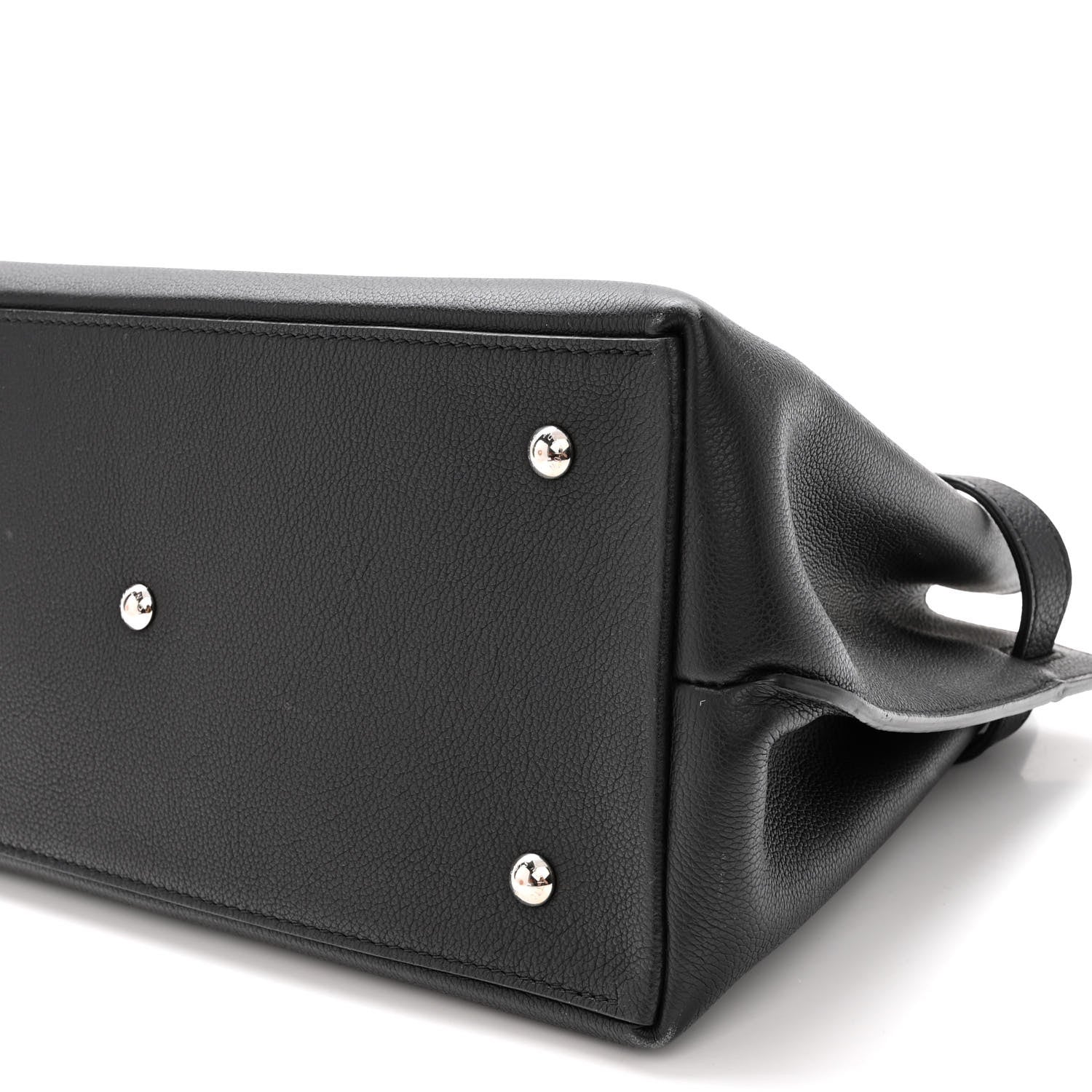Louis Vuitton LOUIS VUITTON Calfskin Lockme Day Black 9 of 11