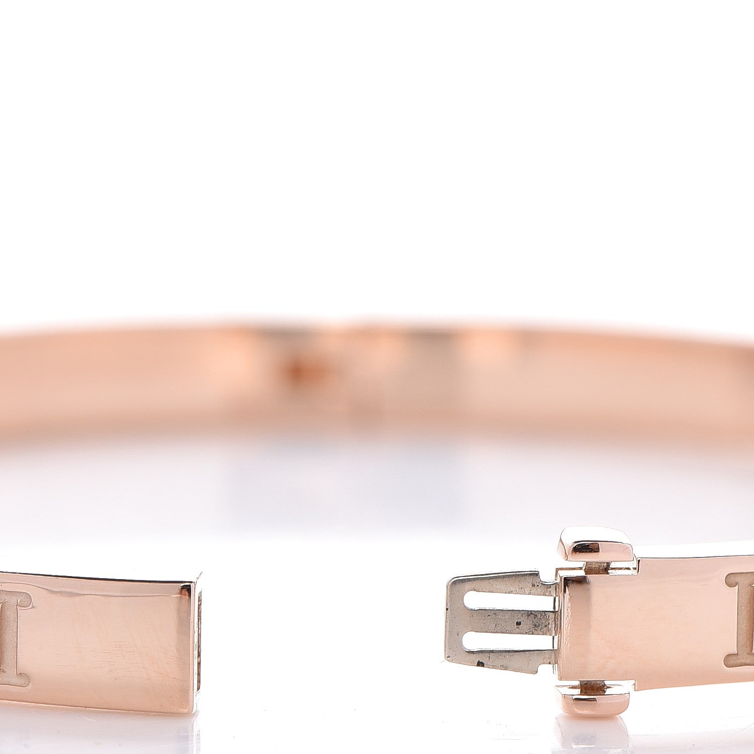 Bulgari 18K Rose Gold Diamond BVLGARI BVLGARI Bangle M 5 of 7