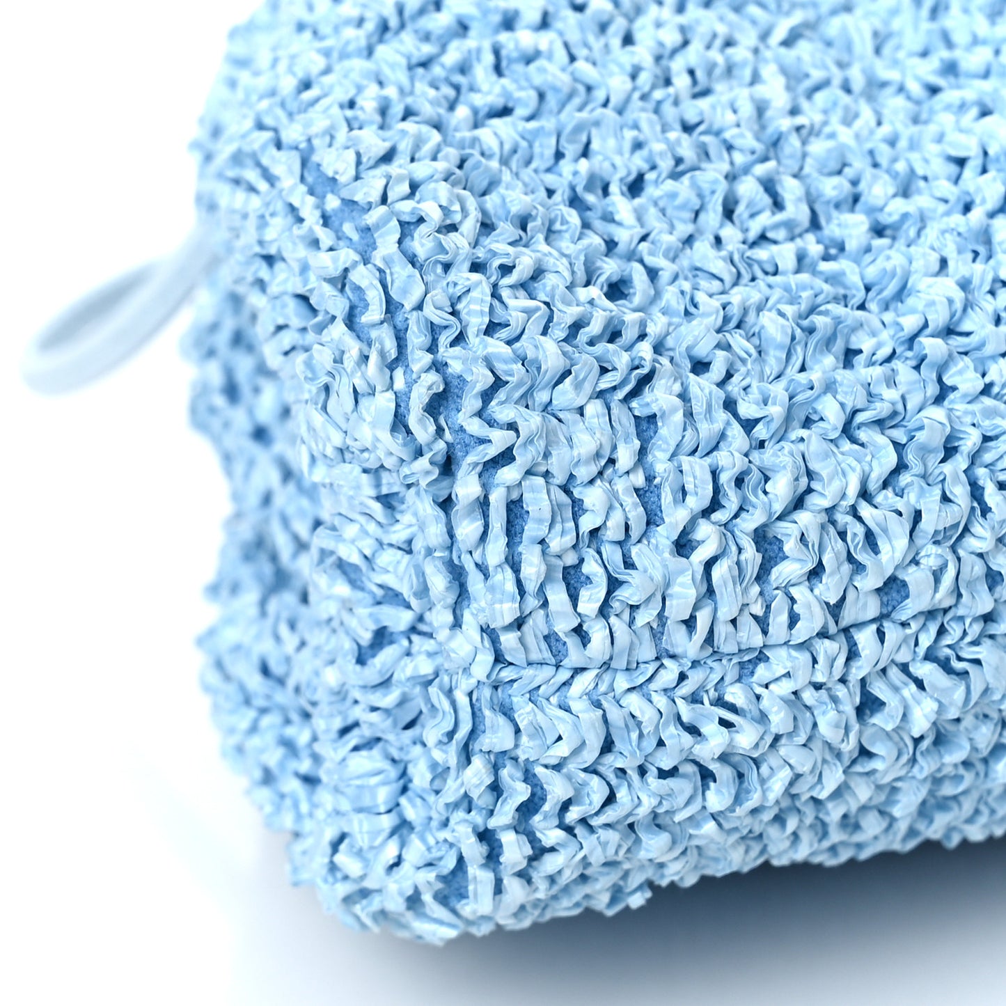 Boucle Curly Raffia The Mini Pouch Bubble