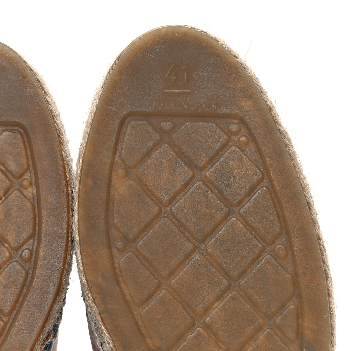 Fabric Patent CC Espadrilles 41 Multicolor Black