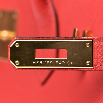 Hermes Epsom Birkin 35 Bougainvillea 9 of 37
