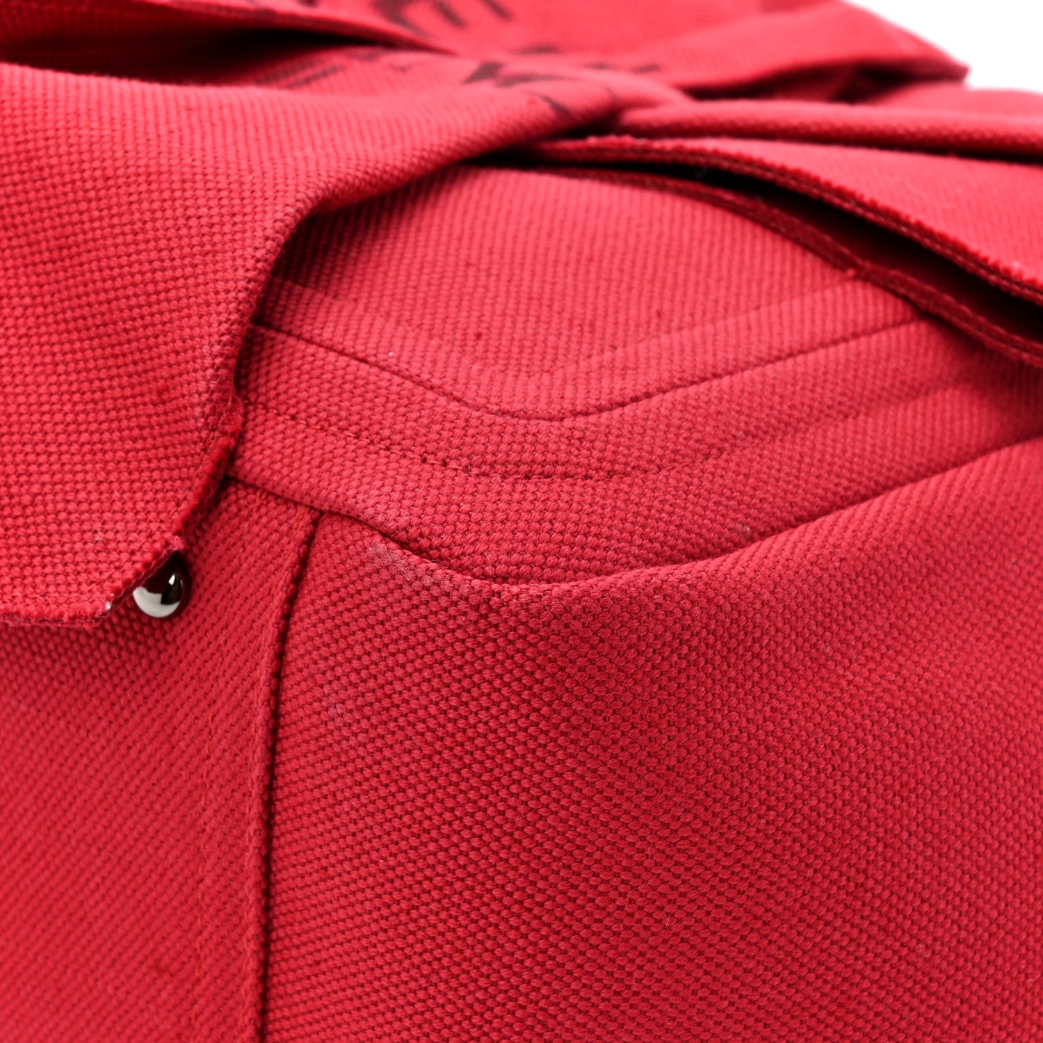 Valentino Garavani Canvas Atelier 02 Bow Edition Small Tote Bag Red 11 of 11