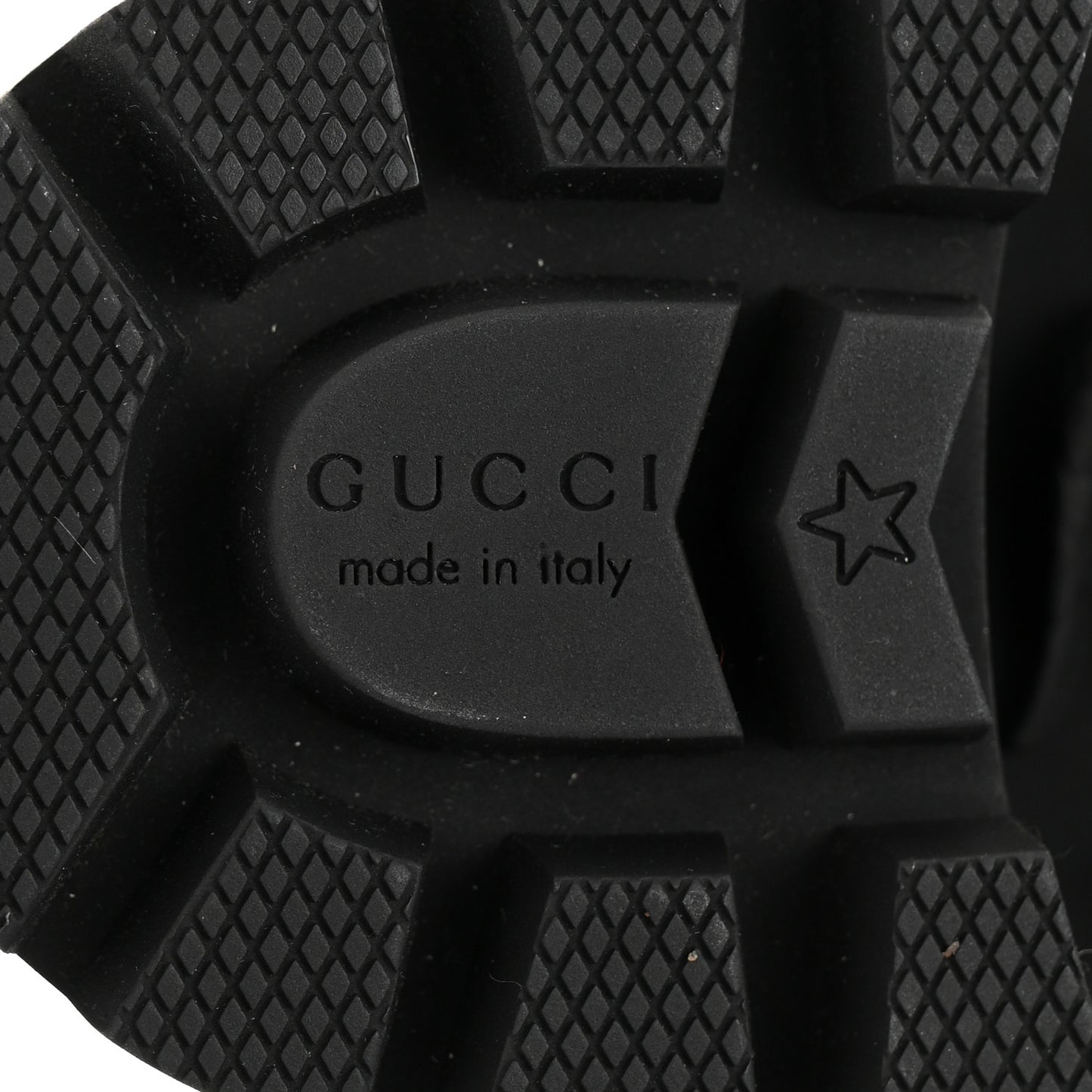 Calfskin Sylvie Web Womens Lace Up Combat Boots 36.5 Black