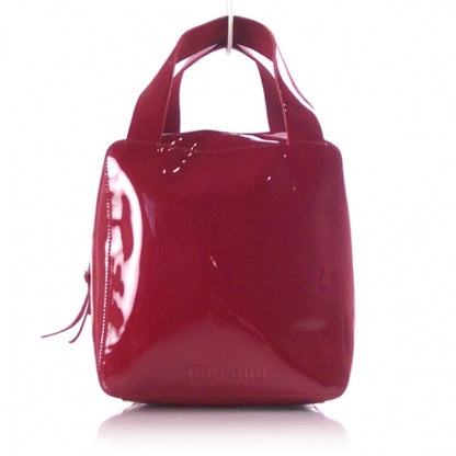 Miu Miu Patent Vernice Handbag Tote 1 of 11
