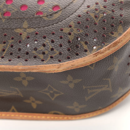 Louis Vuitton Monogram Perforated Musette Fuchsia 9 of 13