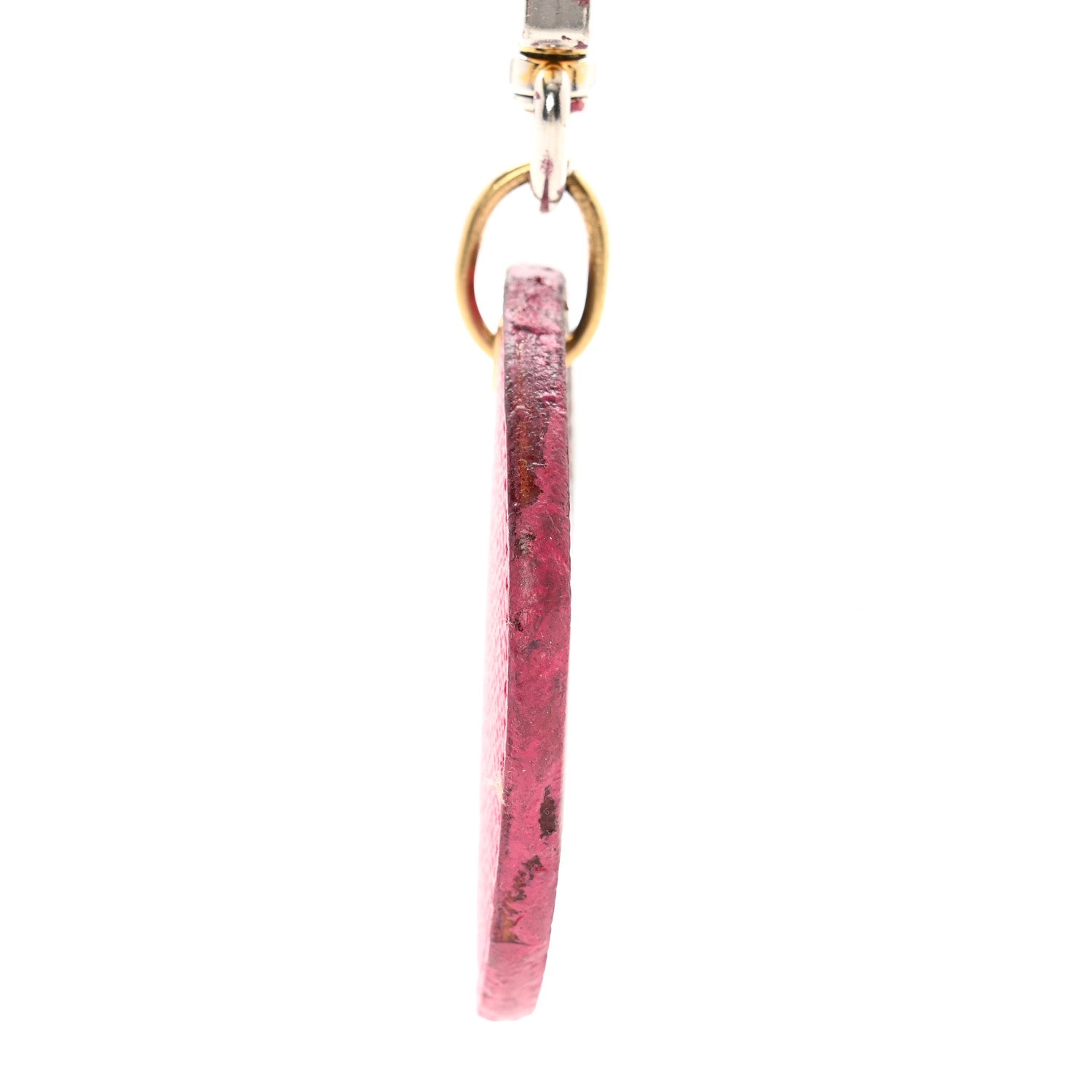 Louis Vuitton Damier Ebene Illustre Posies Bag Charm 8 of 8