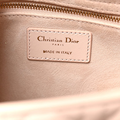 Christian Dior Lambskin Cannage Medium Lady Dior Light Pink 6 of 10