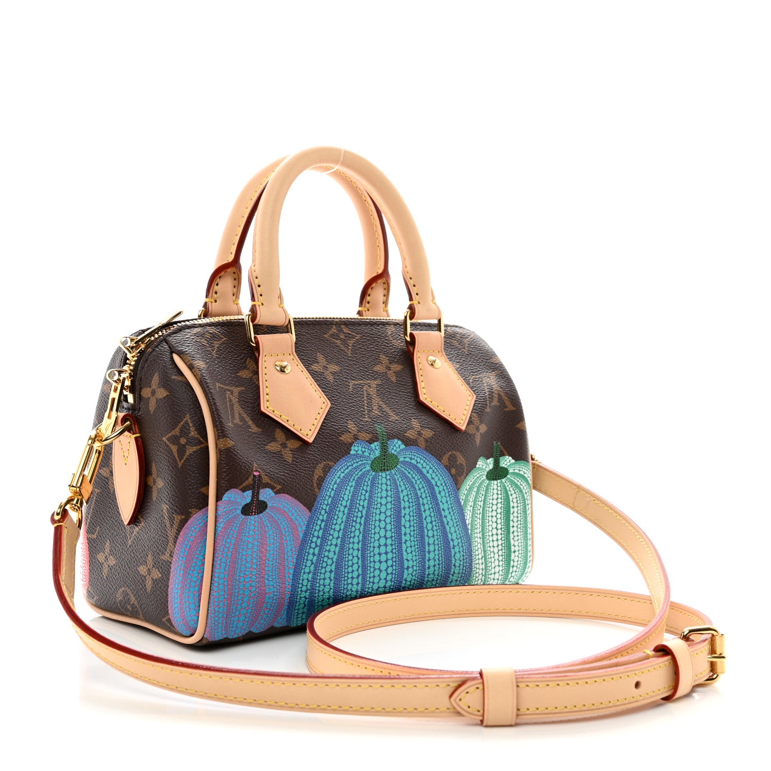 Louis Vuitton LV X YK Monogram Pumpkins Speedy Bandouliere 20 3 of 10
