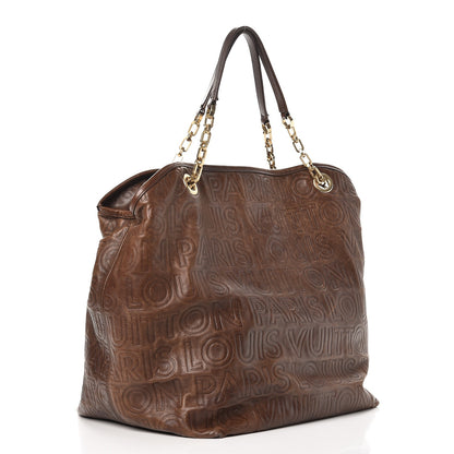 Louis Vuitton Monogram Paris Souple Whisper GM Chocolate 3 of 11