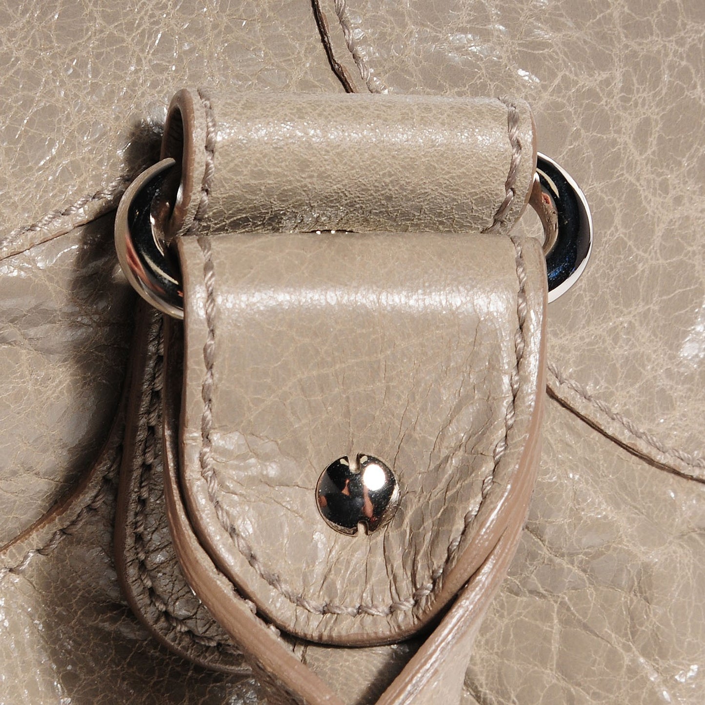 Agneau Giant 21 Silver Hardware Velo Papyrus