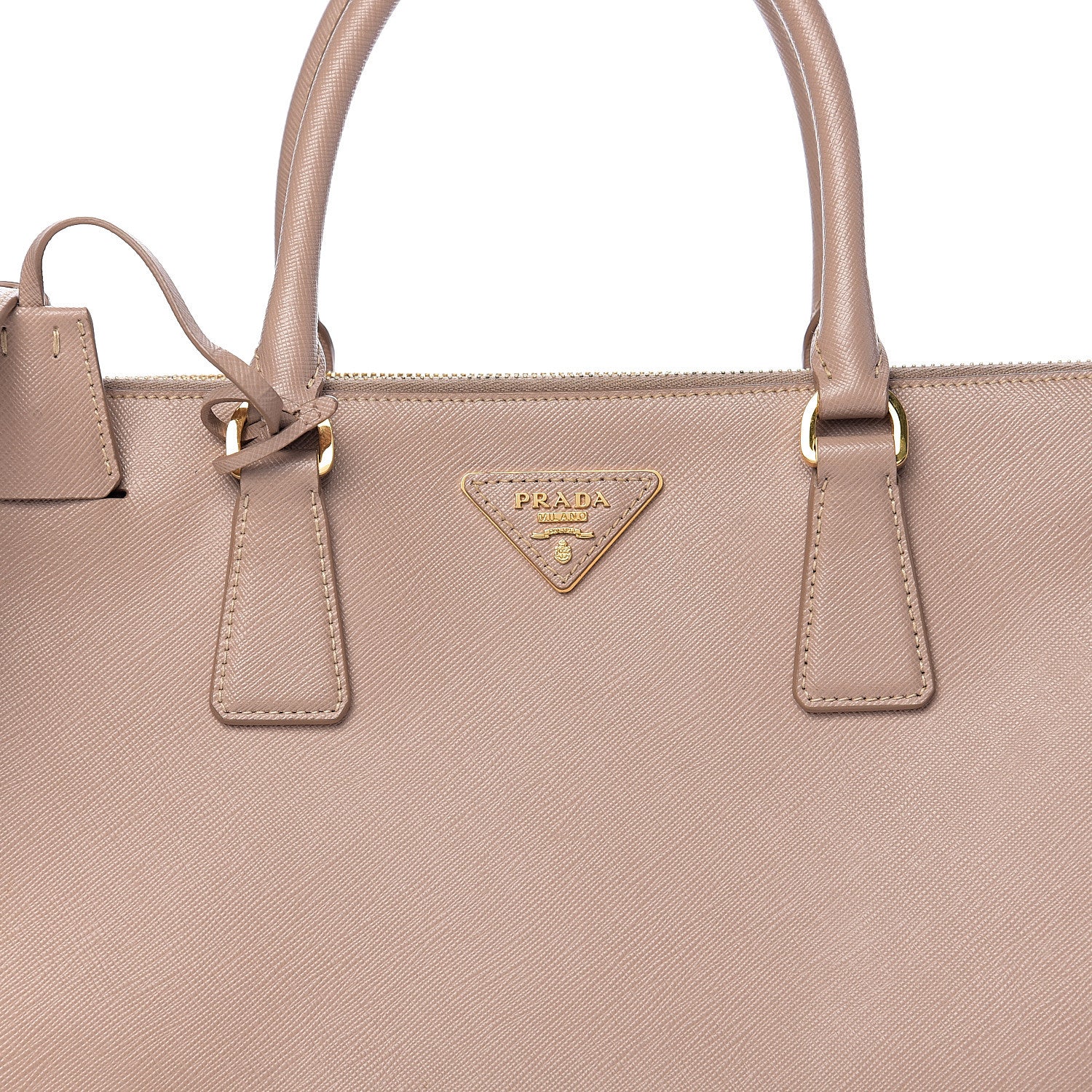 Prada Saffiano Medium Galleria Double Zip Tote Cammeo 6 of 9