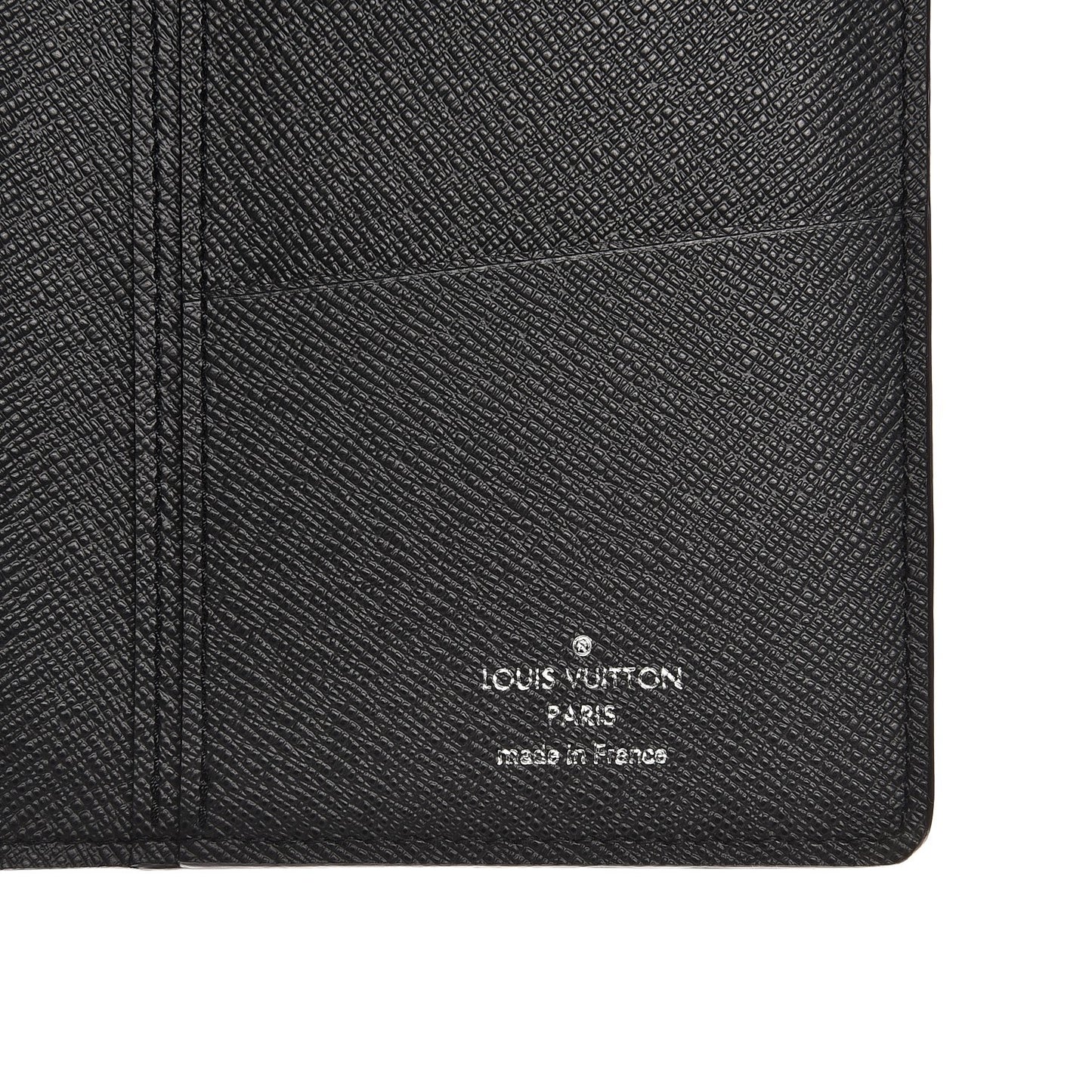Taiga Stripe Brazza Wallet Ardoise