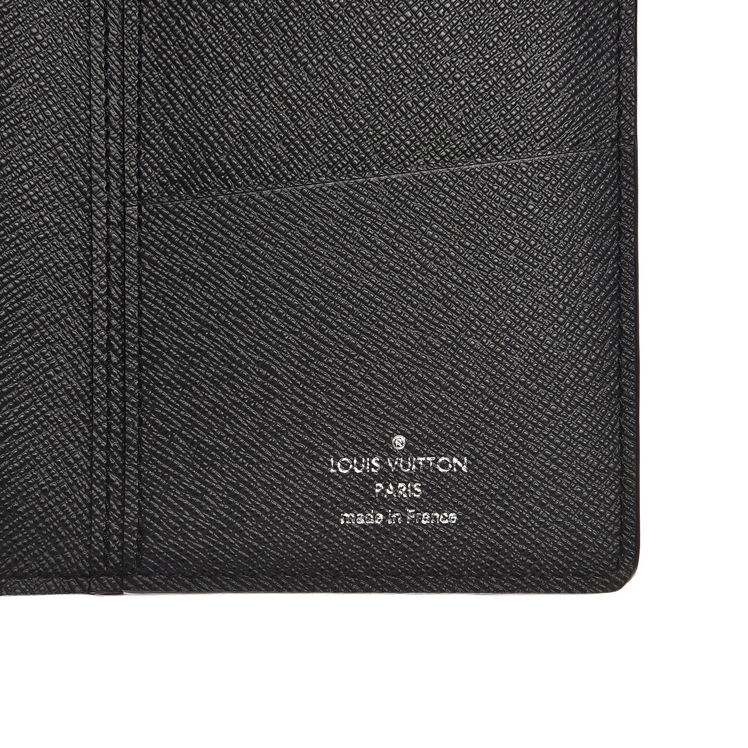 Louis Vuitton Taiga Stripe Brazza Wallet Ardoise 6 of 8