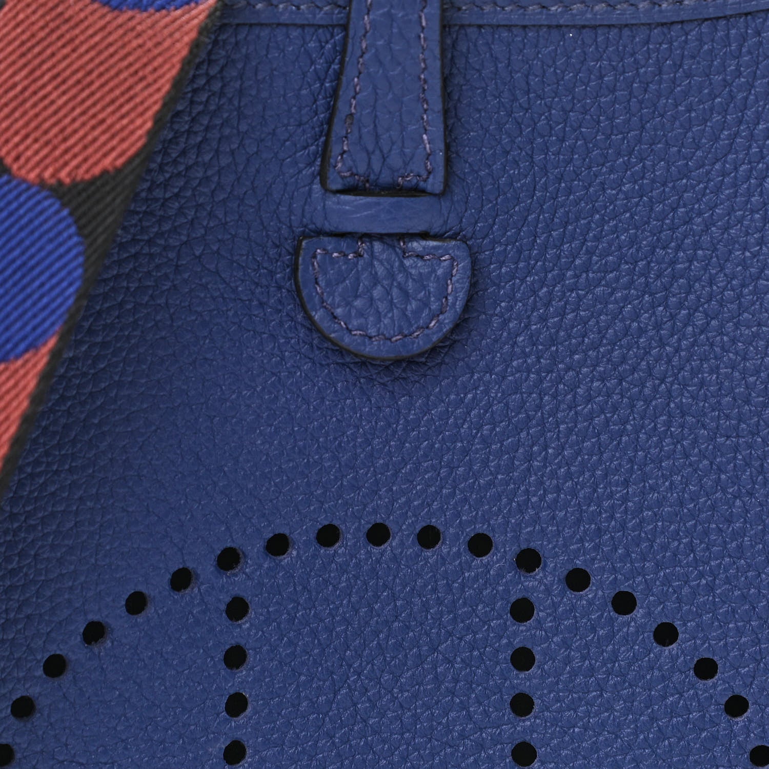 Hermes Taurillon Clemence Flipperball Sangle Evelyne TPM Bleu Saphir Black Bleu Saphir 8 of 11