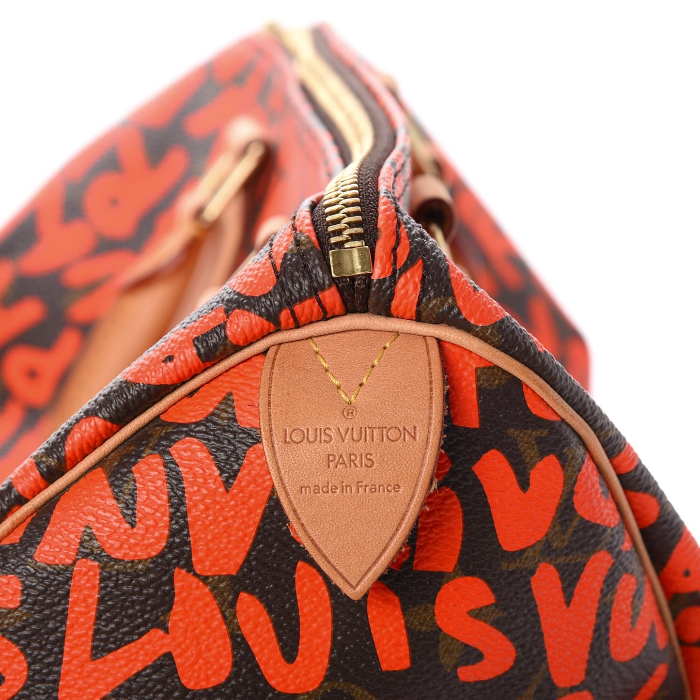 Monogram Graffiti Speedy 30 Orange