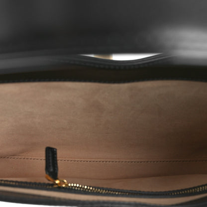 Gucci Boarded Dyana Lux Calfskin Small Jackie 1961 Hobo Black 5 of 8