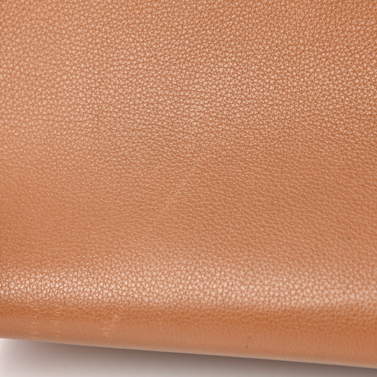 Grained Calfskin MM Brillant Satchel Natural
