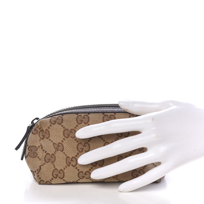 Gucci Monogram Small Cosmetic Case Dark Brown 2 of 7