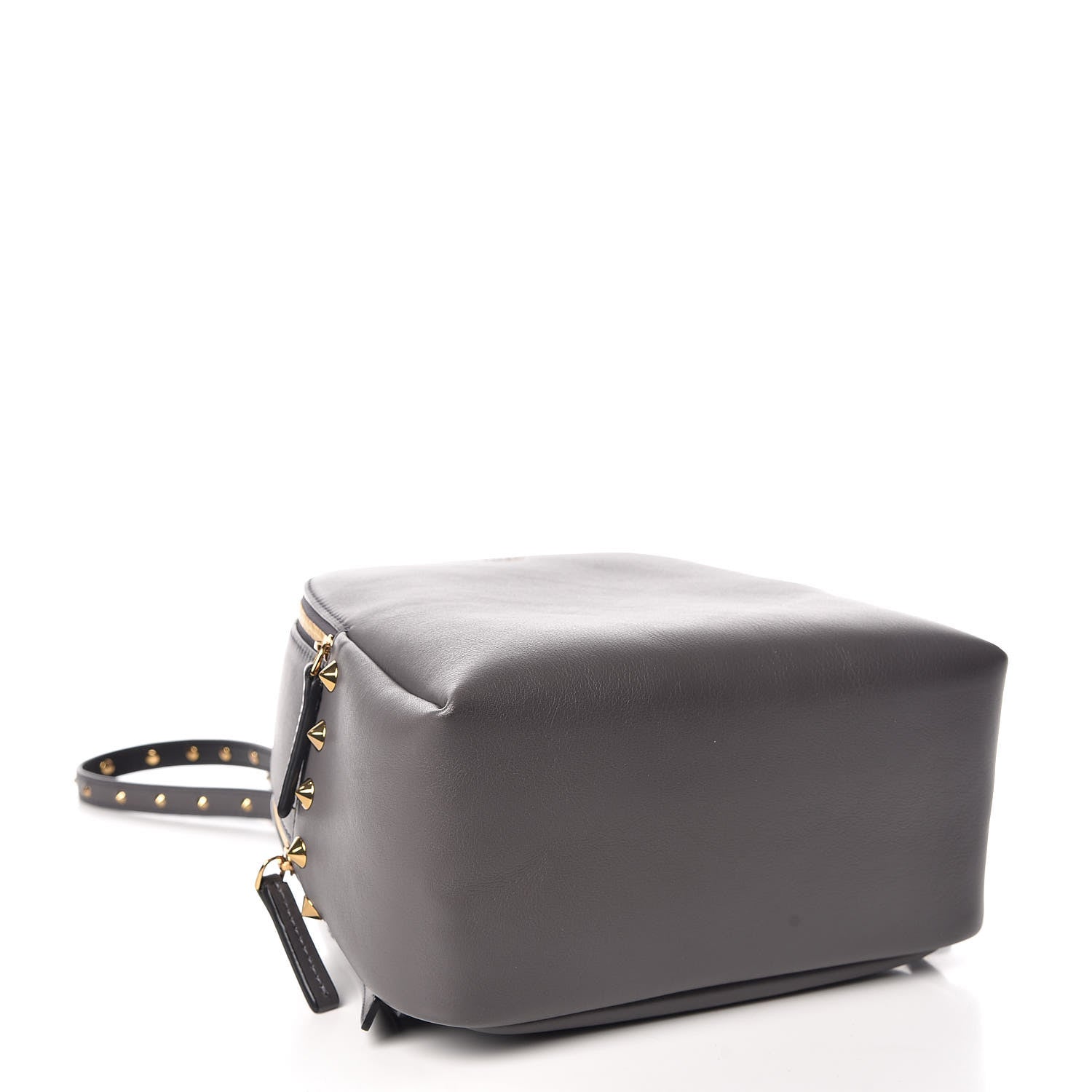 MCM Calfskin Mini Duchess Polke Studs Backpack Grey 4 of 10