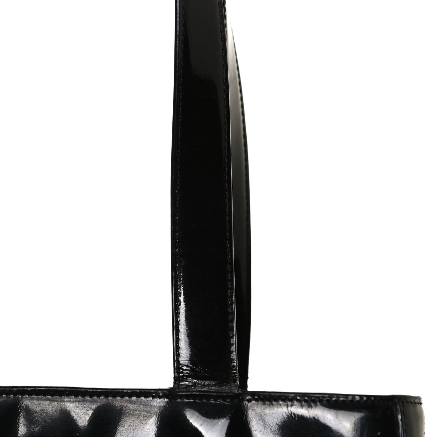 Patent Tote Black
