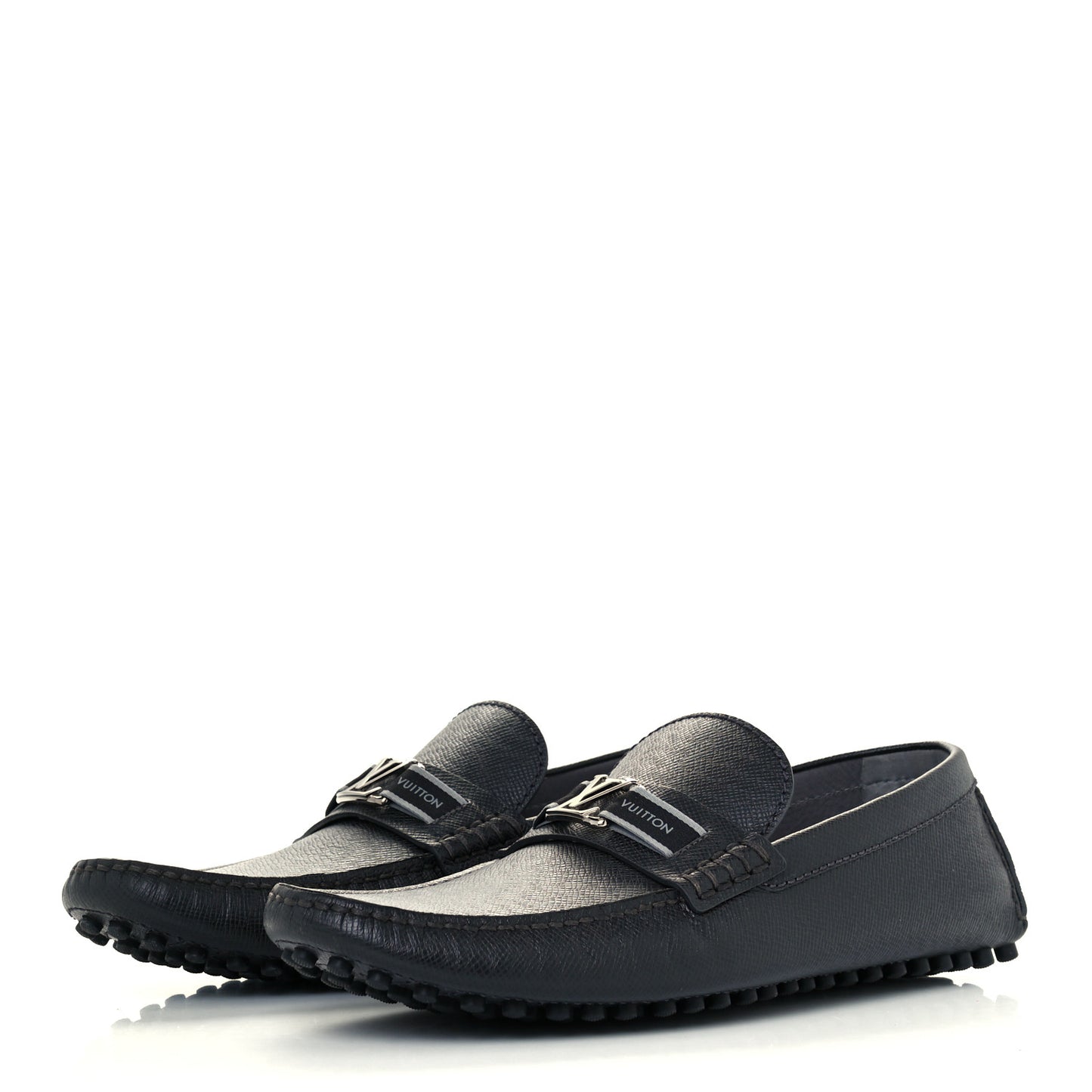 Taiga Mens Hockenheim Moccasin Loafers 9 Ardoise