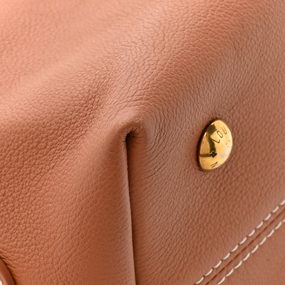 Louis Vuitton Grained Calfskin Low Key Hobo PM Cognac 10 of 12