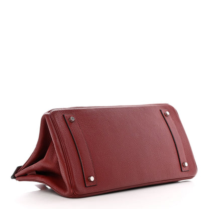 Hermes Taurillon Clemence JPG Birkin 42 Rouge H 4 of 25