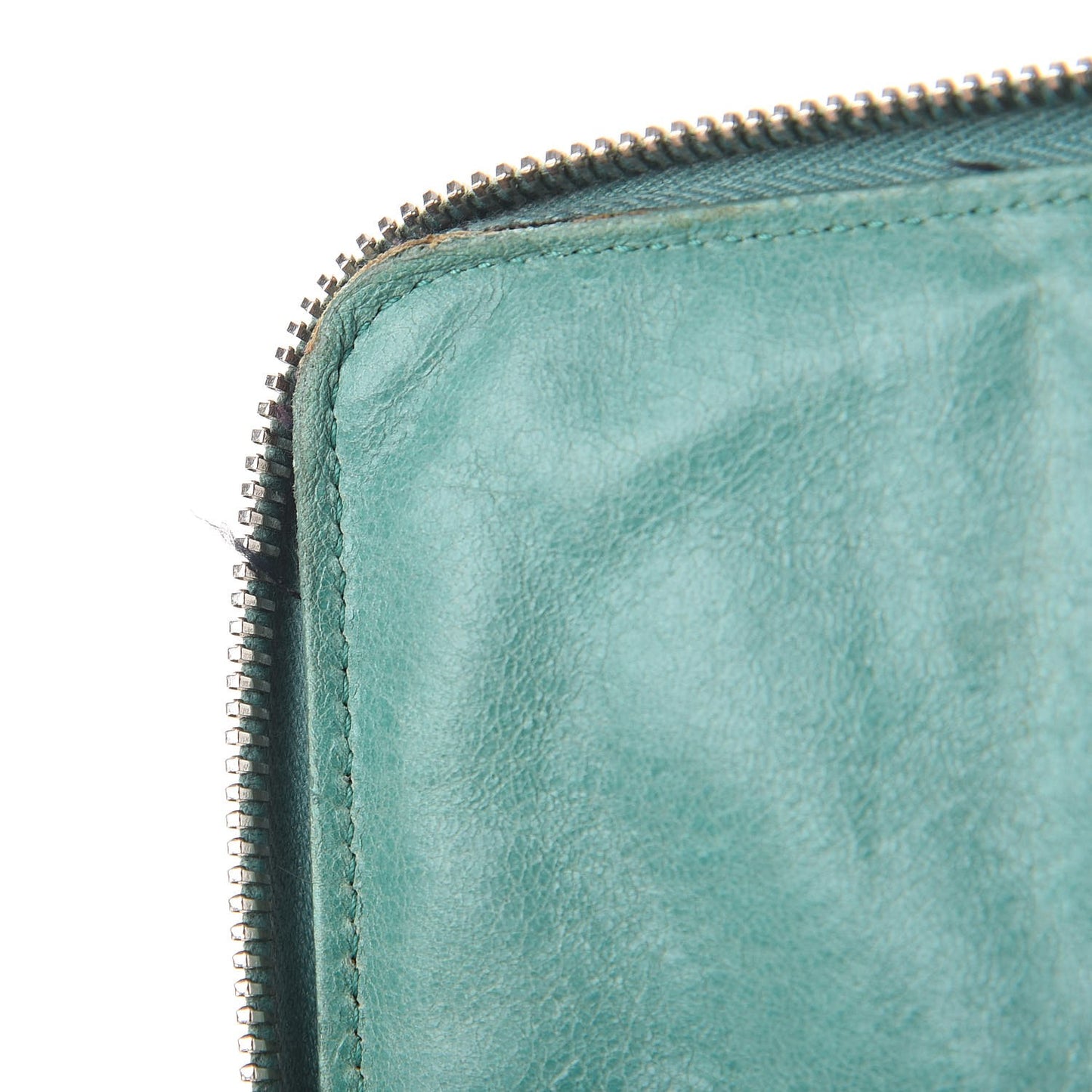 Agneau Giant 12 Silver Hardware Compagnon Wallet Papeete