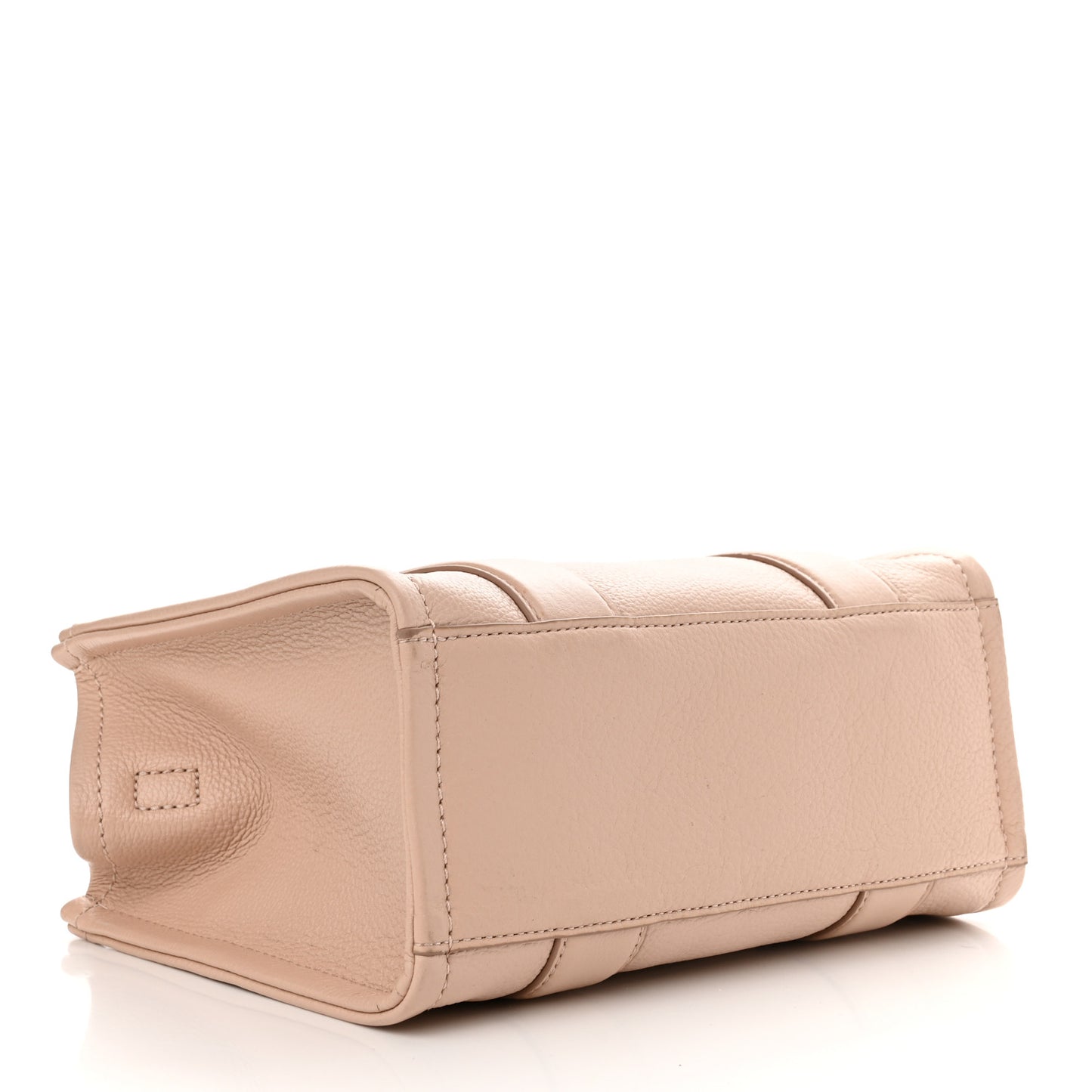 Grained Calfskin Small The Tote Bag Rose Dust