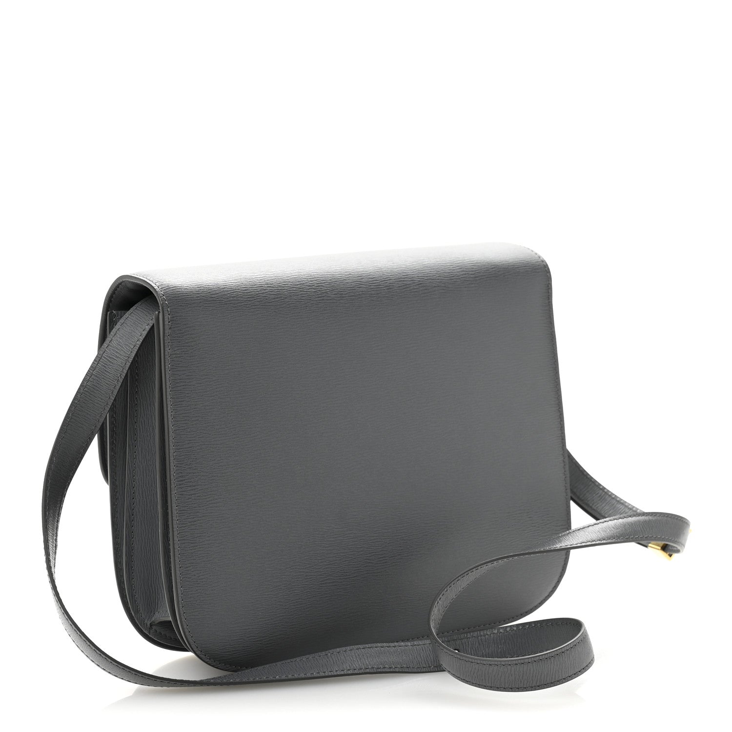 Celine Liege Calfskin Medium Classic Box Flap Bag Grey 3 of 12