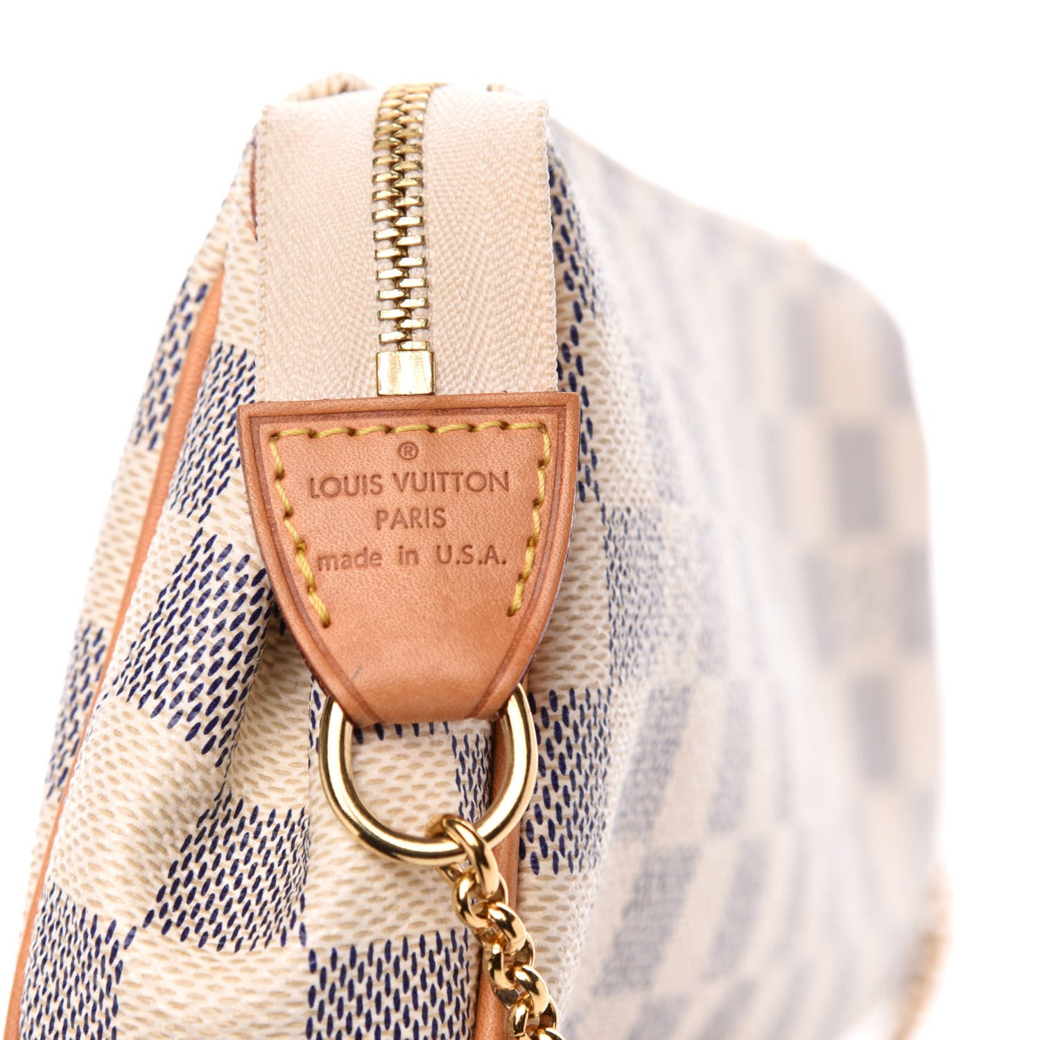 Louis Vuitton Damier Azur Eva Clutch 10 of 11