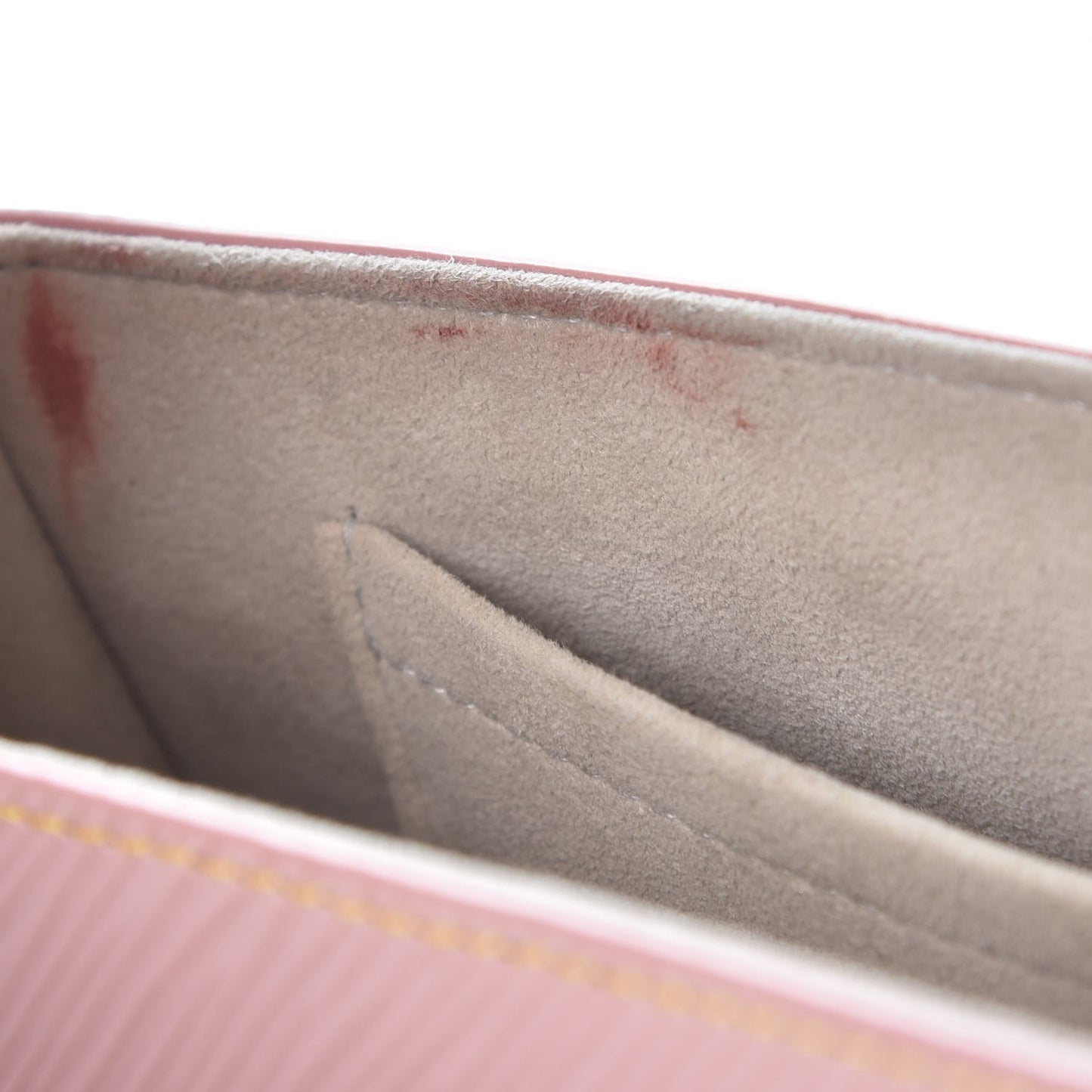 Epi Twist Shoulder Bag MM Rose Ballerine