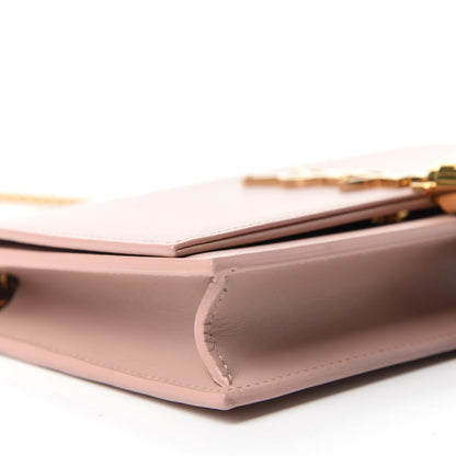 Saint Laurent Smooth Calfskin Classic Monogram Kate Tassel Chain Wallet Pale Pink 6 of 10