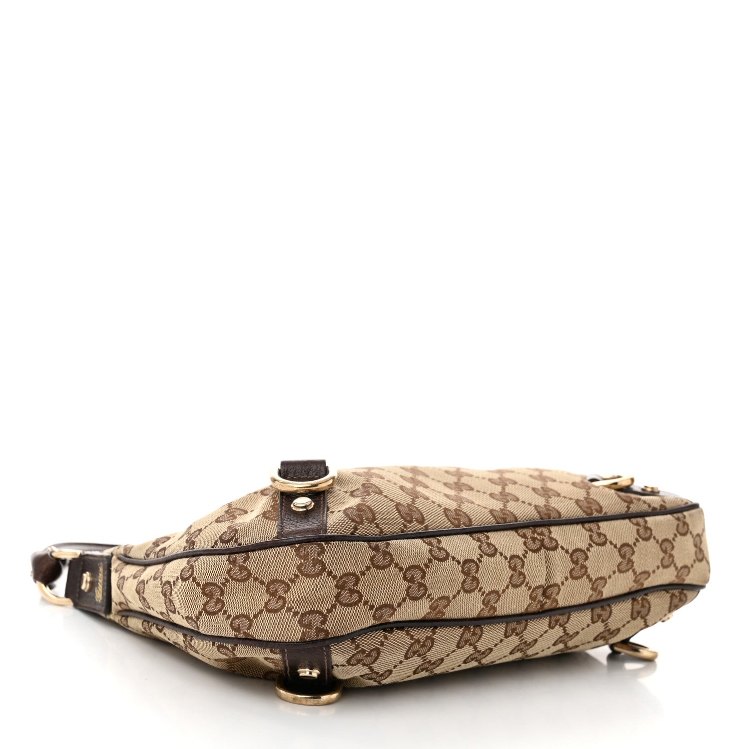 Gucci Monogram Medium Abbey D Ring Hobo Brown 4 of 10