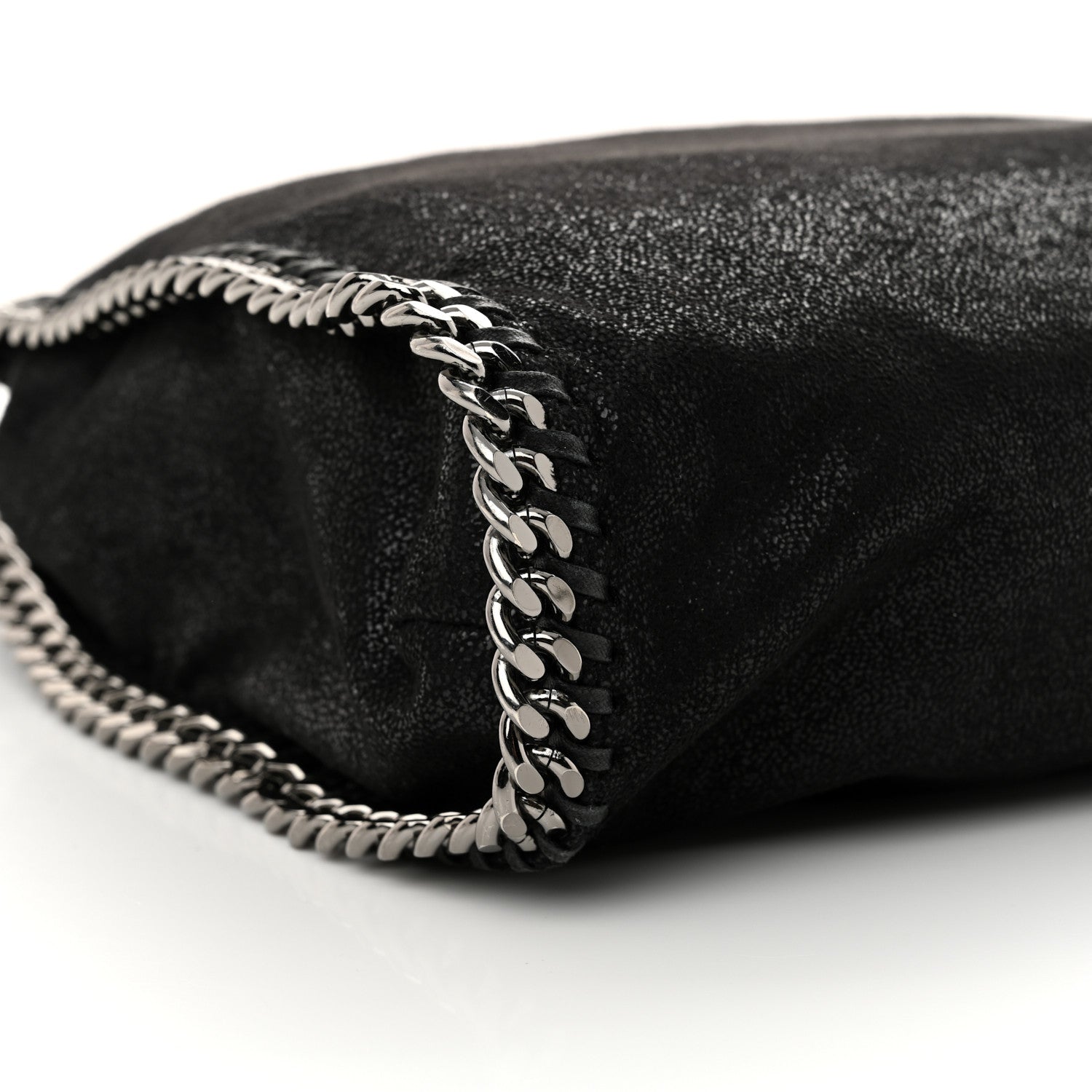 Stella McCartney Shaggy Deer Small Falabella Tote Black 9 of 10