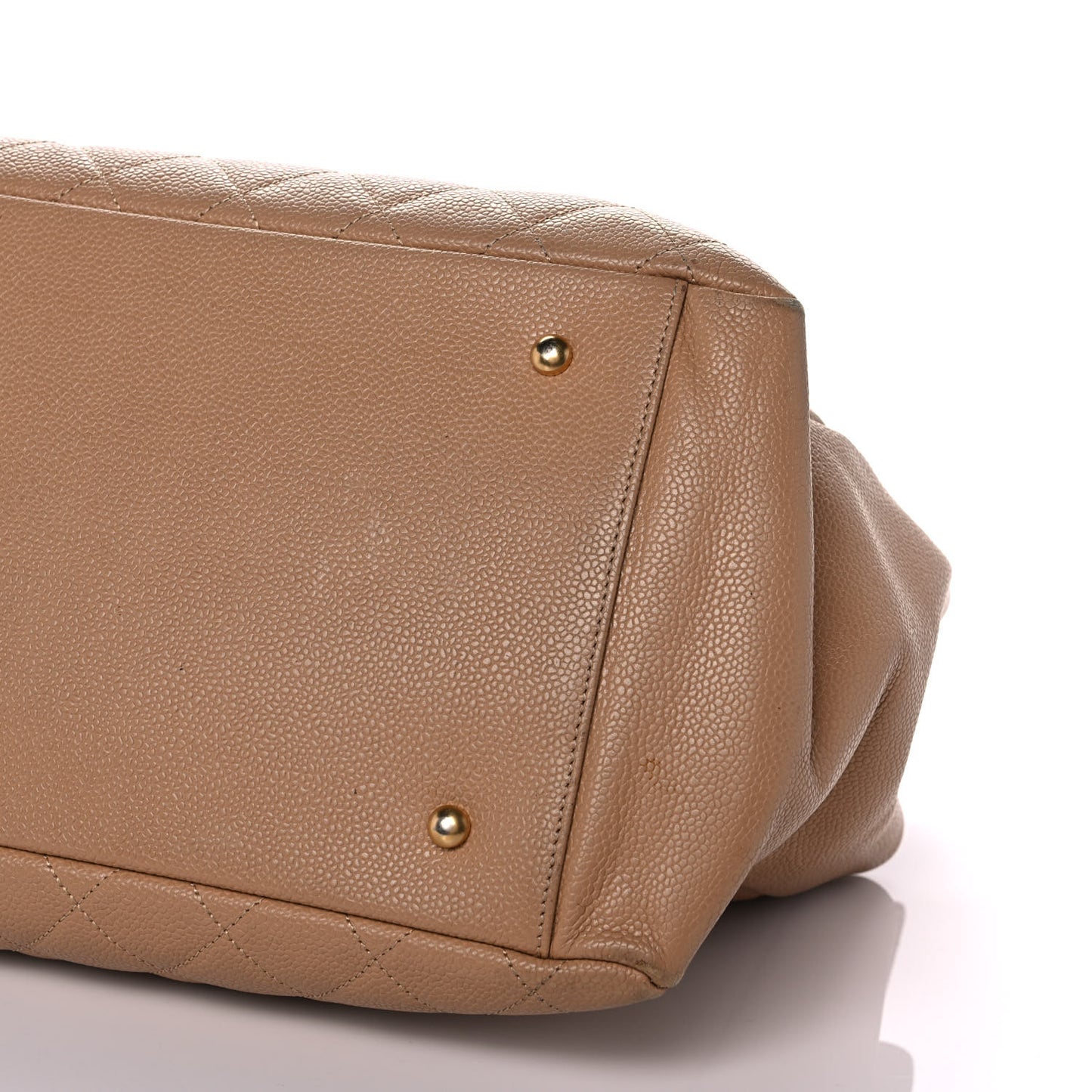 Caviar Quilted Petit Timeless Tote PTT Beige