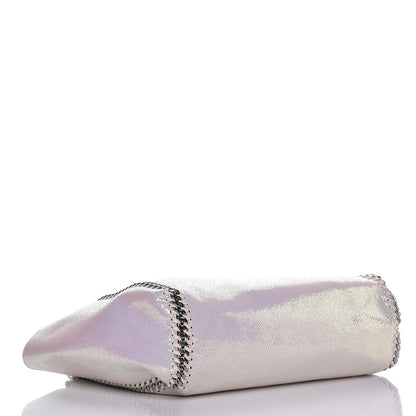 Stella McCartney Iridescent Shaggy Deer Falabella Reversible Tote White 5 of 9