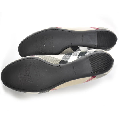 Burberry Nova Check Flats 39 5 of 9
