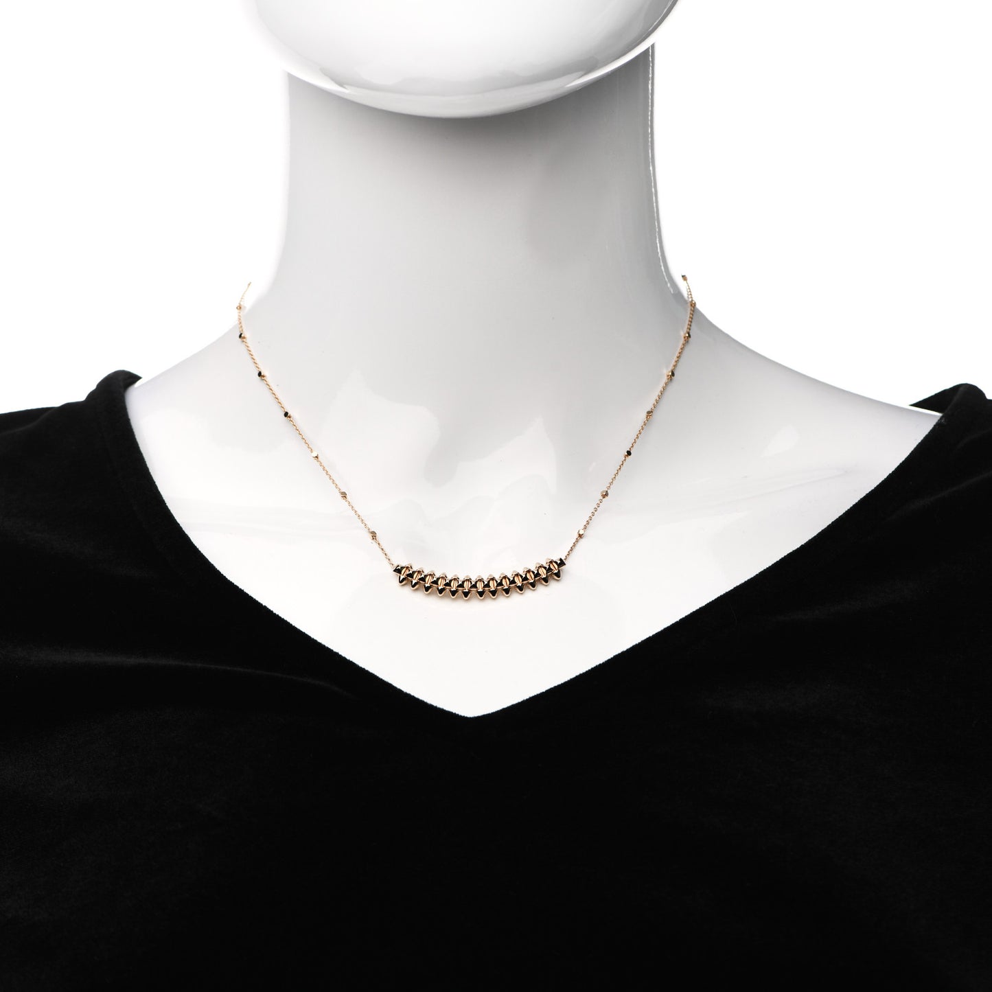 18K Pink Gold Small Clash de Cartier Necklace