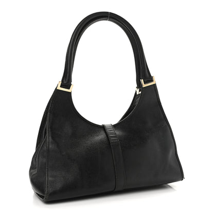 Gucci Calfskin Bardot Shoulder Bag Black 3 of 19