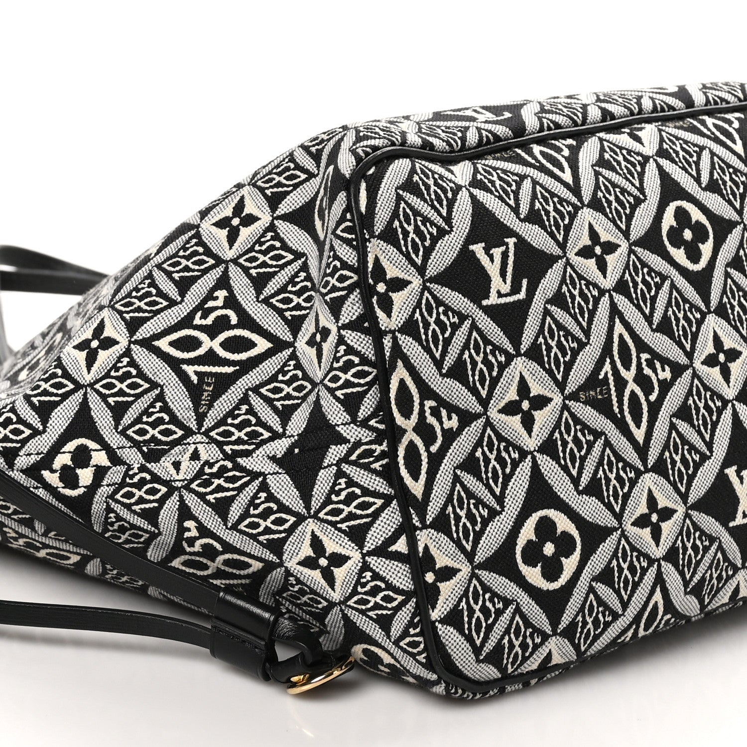 Louis Vuitton Jacquard Since 1854 Neverfull MM Grey 8 of 9
