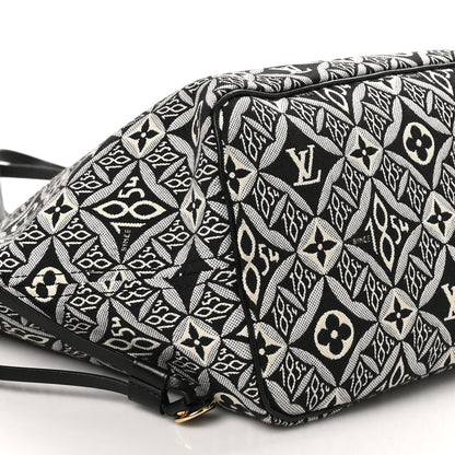 Louis Vuitton Jacquard Since 1854 Neverfull MM Grey 8 of 9