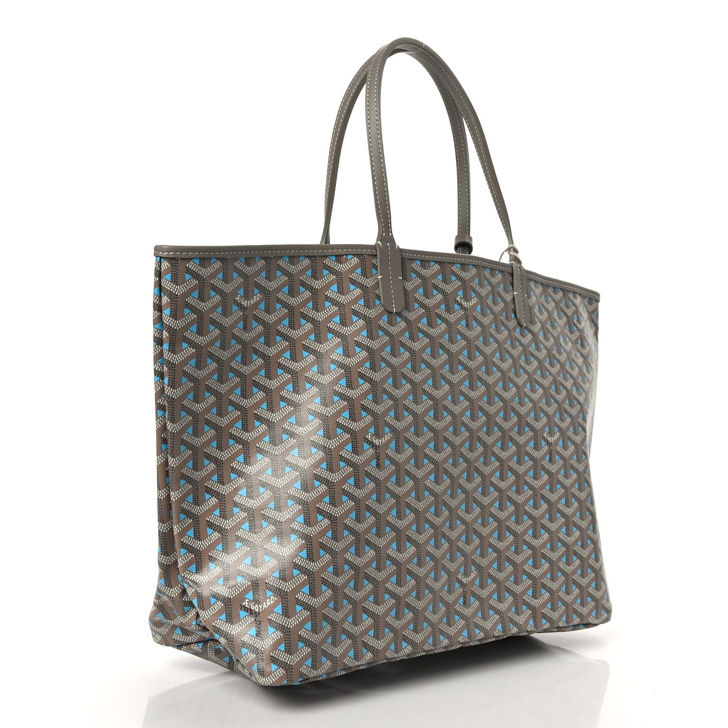Goyard Goyardine Saint Louis Claire Voie PM Grege Turquoise 3 of 10
