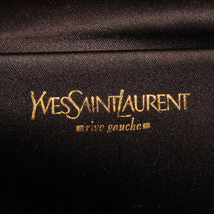 Saint Laurent Metallic Leather Large Belle De Jour Clutch Rose Gold 6 of 6