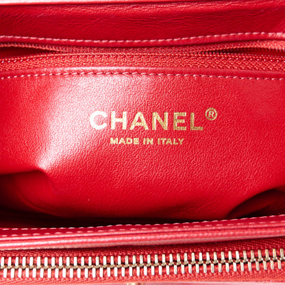Chanel Caviar Quilted Small Business Affinity Flap Red 6 of 11