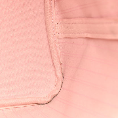 Louis Vuitton Damier Ebene Neo Neverfull MM Rose Ballerine 11 of 19
