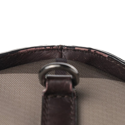 Burberry Smoked Check Medium Alchester Bowling Bag Plum 15 of 21