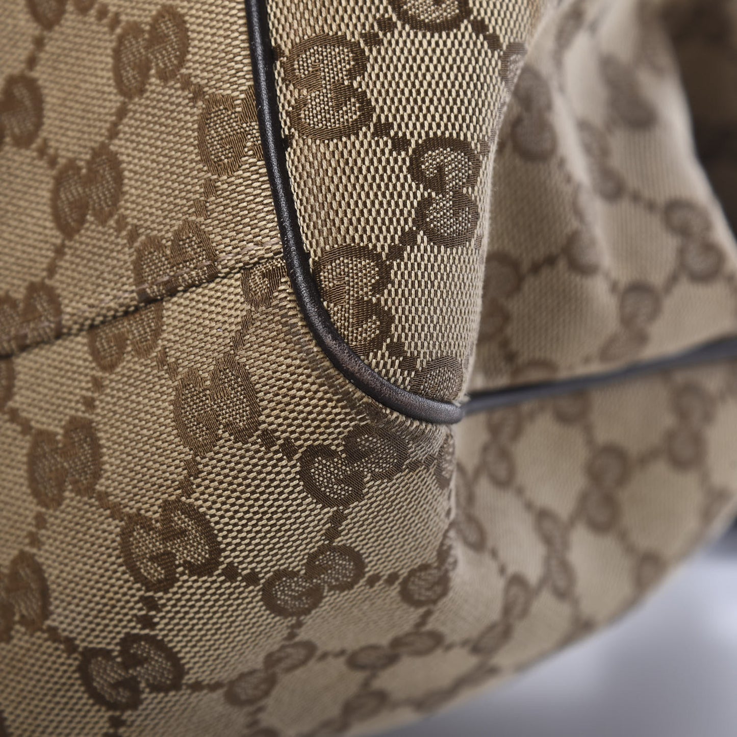 Monogram Medium Sukey Tote Dark Brown