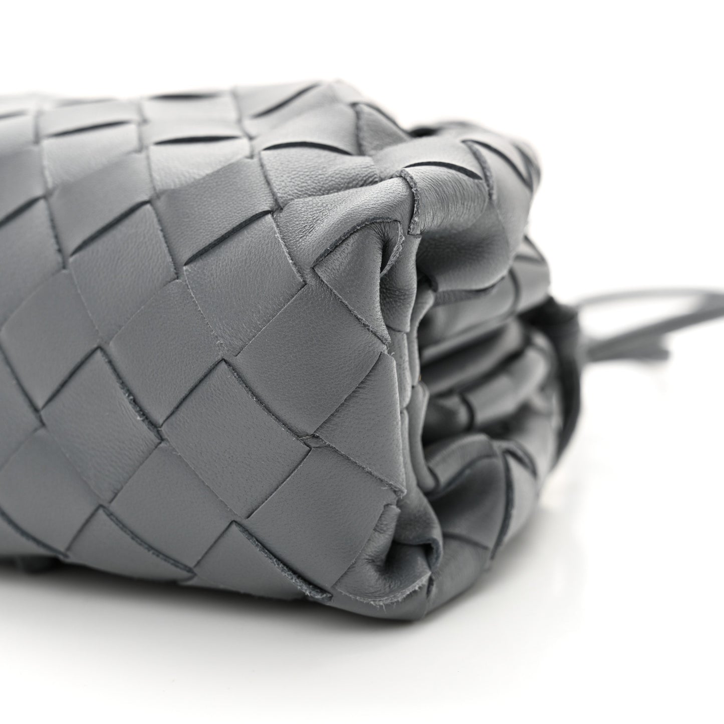 Nappa Intrecciato The Mini Pouch Thunder